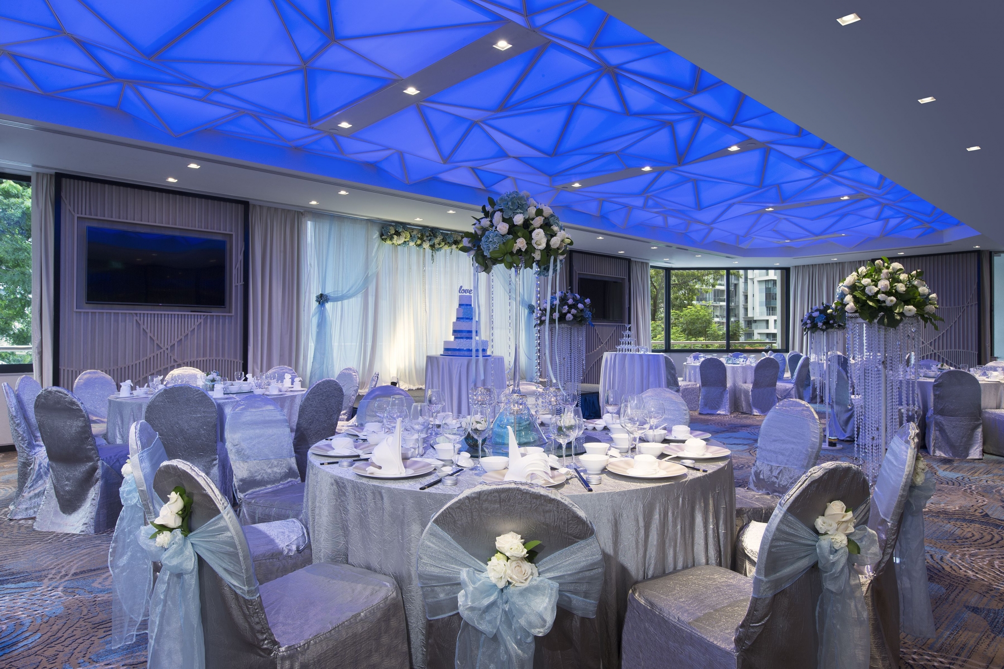 Wedding Solemnization Packages Four Points By Sheraton Robertson Room Crystal Elegance